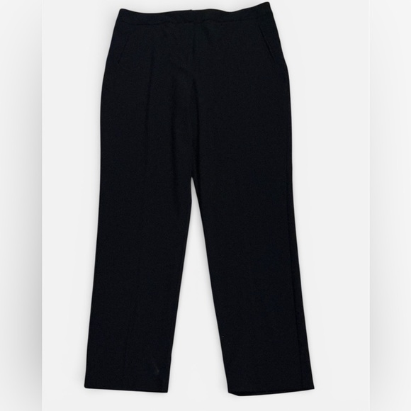 Susan Graver Black Woven Pants - Picture 3 of 3